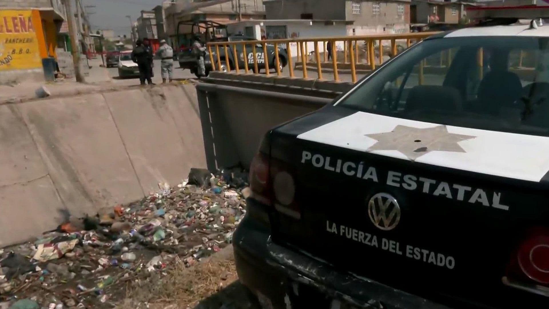 Hallan Restos Humanos en Canal de Cartagena, en Ecatepec, Estado de México