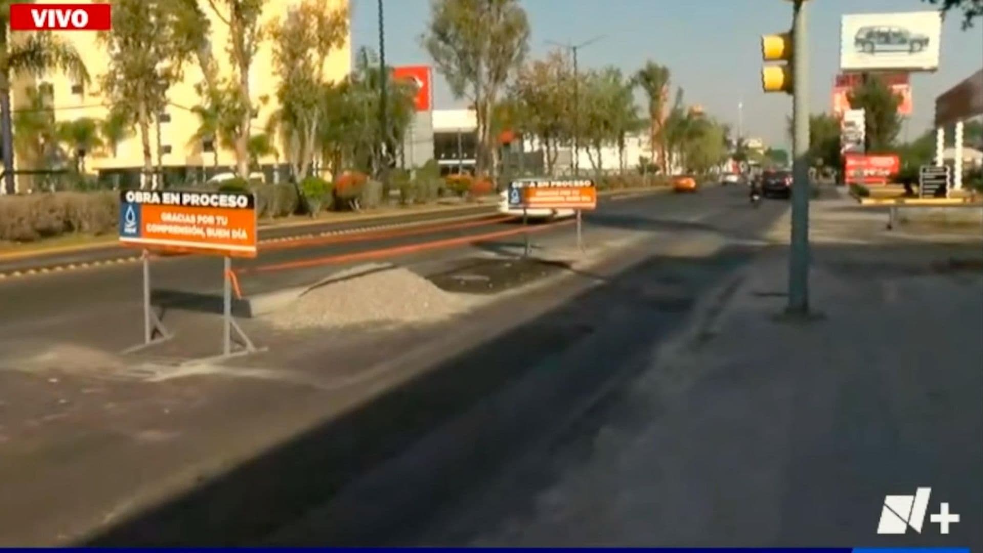 Obras de Sapal en el Bulevar Adolfo López Mateos Afectan el Tráfico