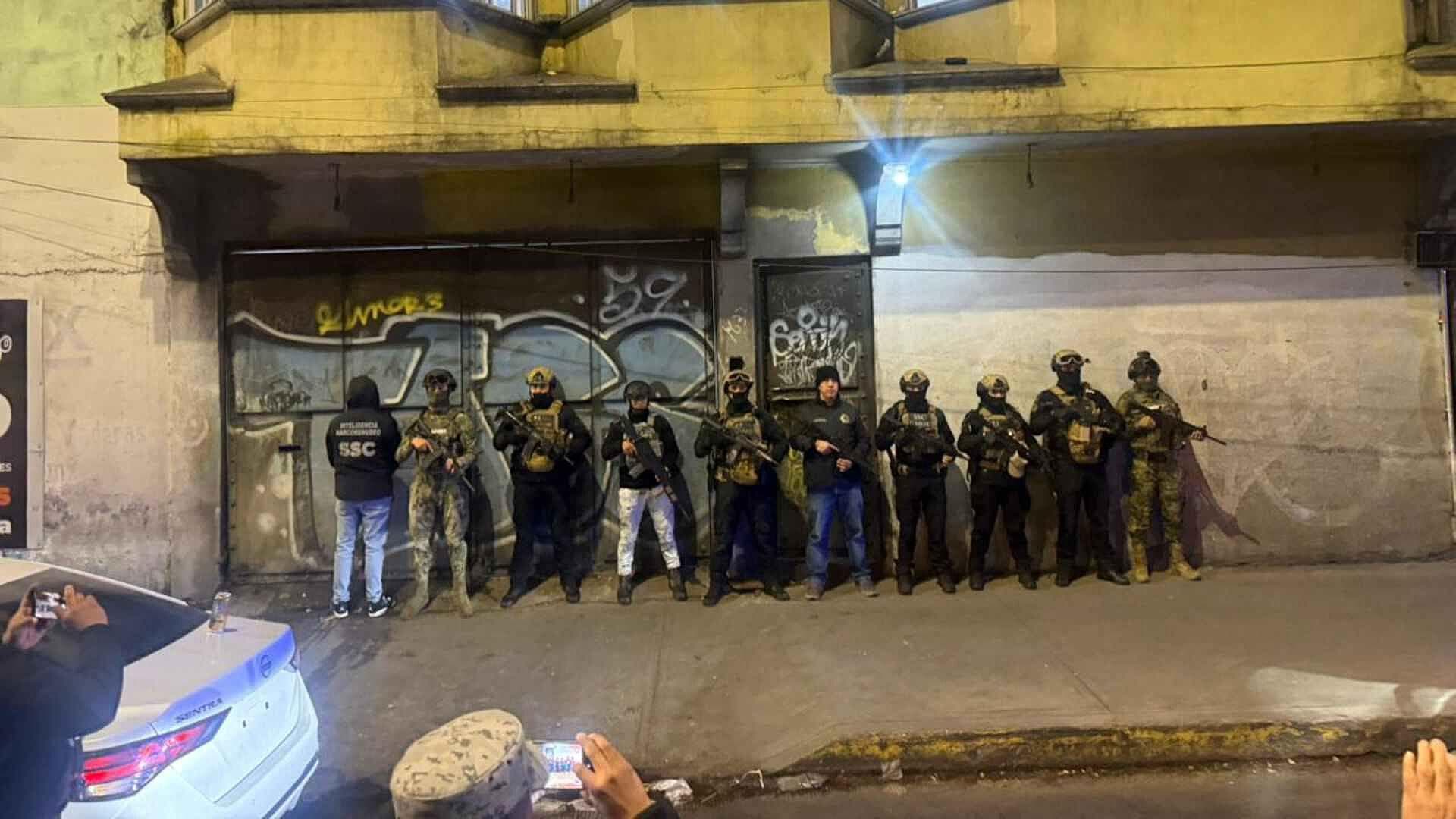 Operativo en Peralvillo Deja Seis Detenidos y Presunta Drogas Asegurada