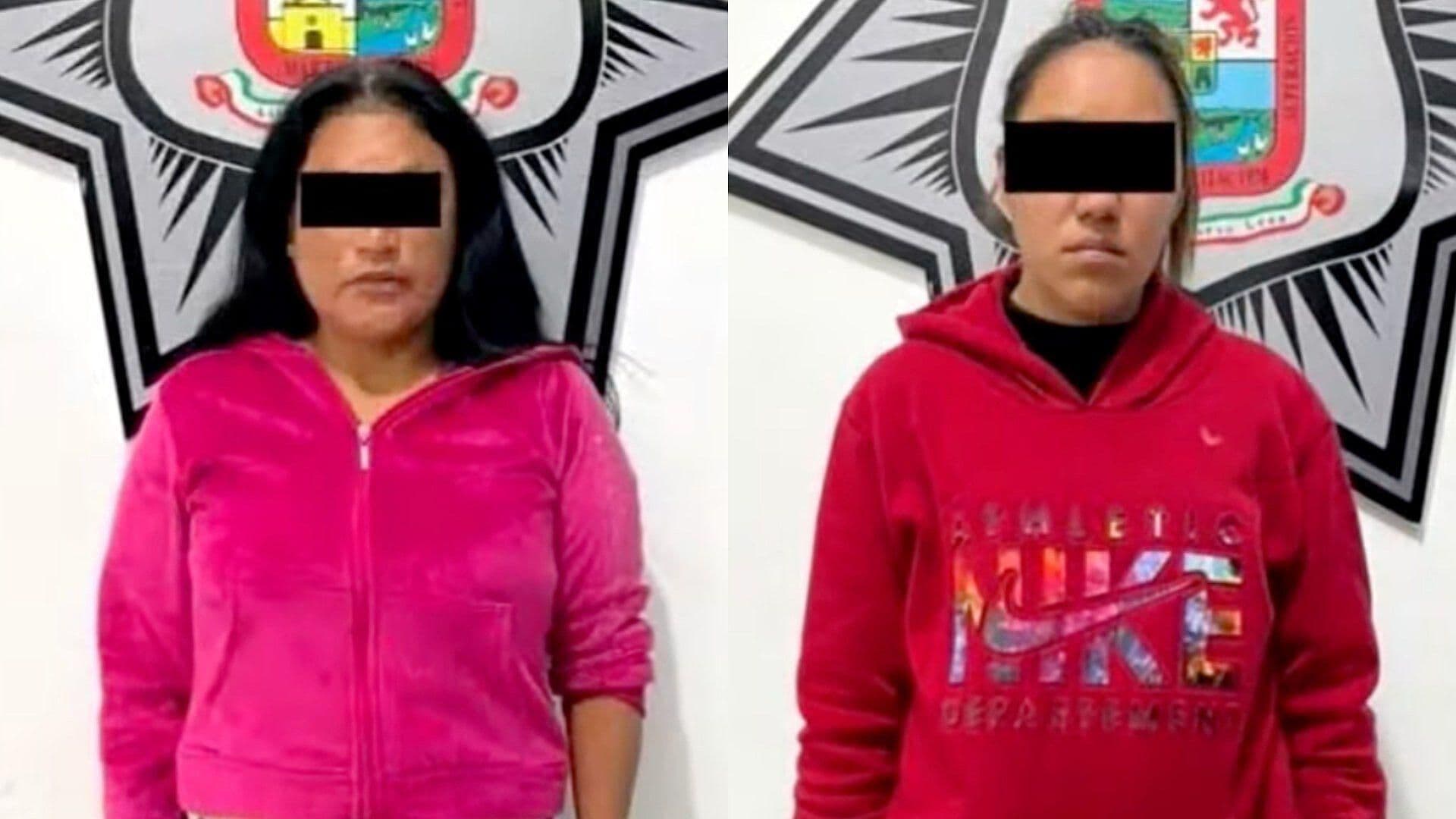 Fingen Robo de Tanda y son Detenidas en Allende, Nuevo León