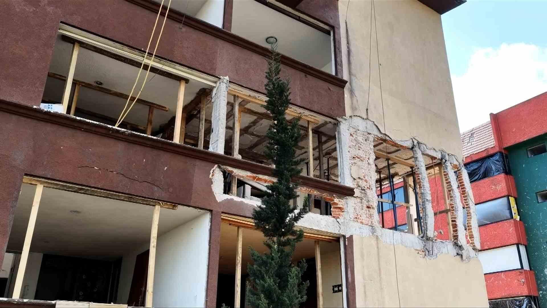 Así Se Ve Edificio en Paseos de Taxqueña a Cinco Días de Explosión en CDMX