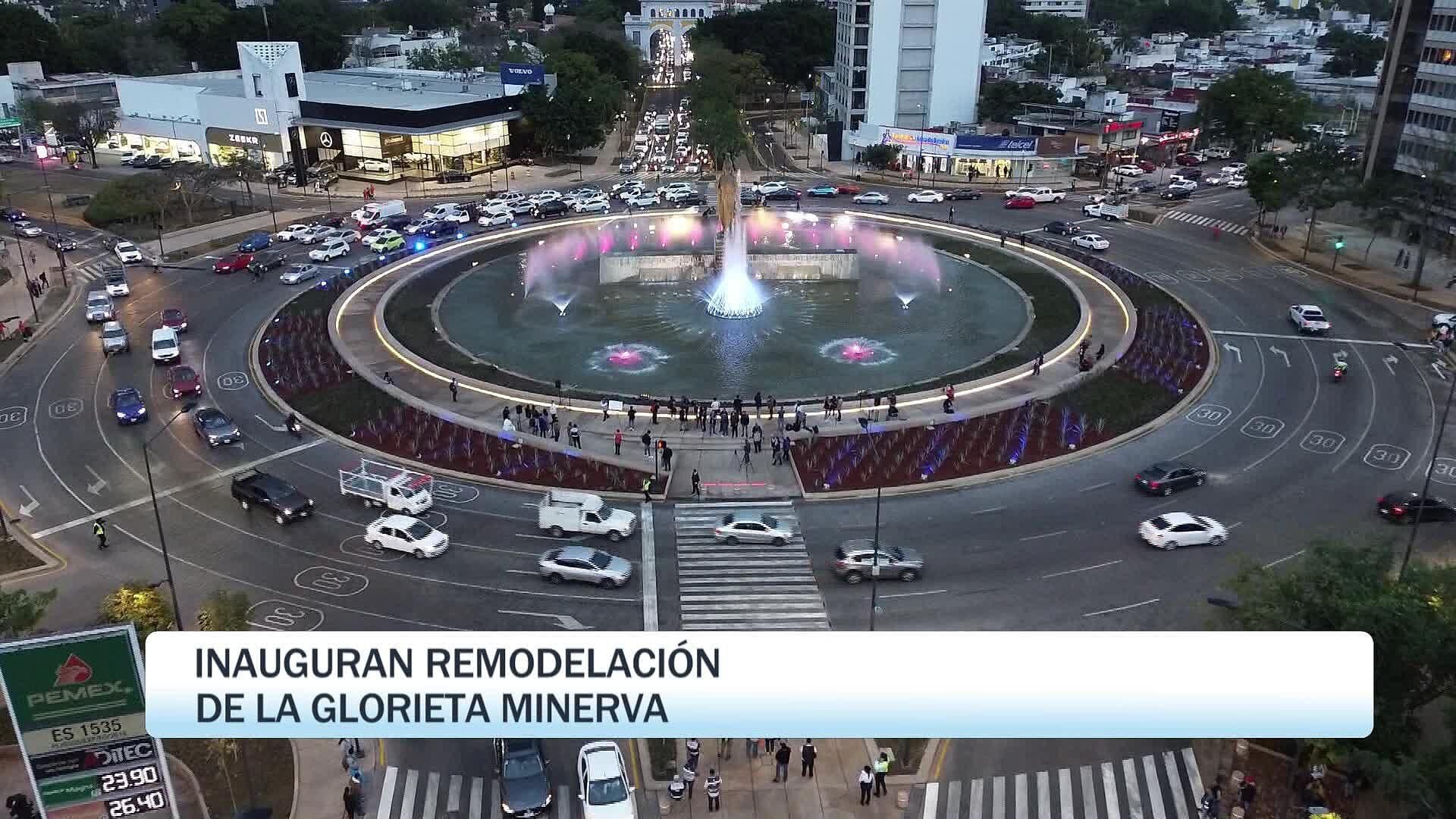Así Luce la Renovada Glorieta de La Minerva Rumbo al Mundial 2026