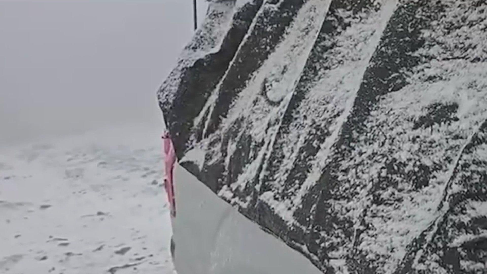 Alertan Ante Caída de Nieve por Frente Frío 27 en Zona Alta de Galeana, Nuevo León
