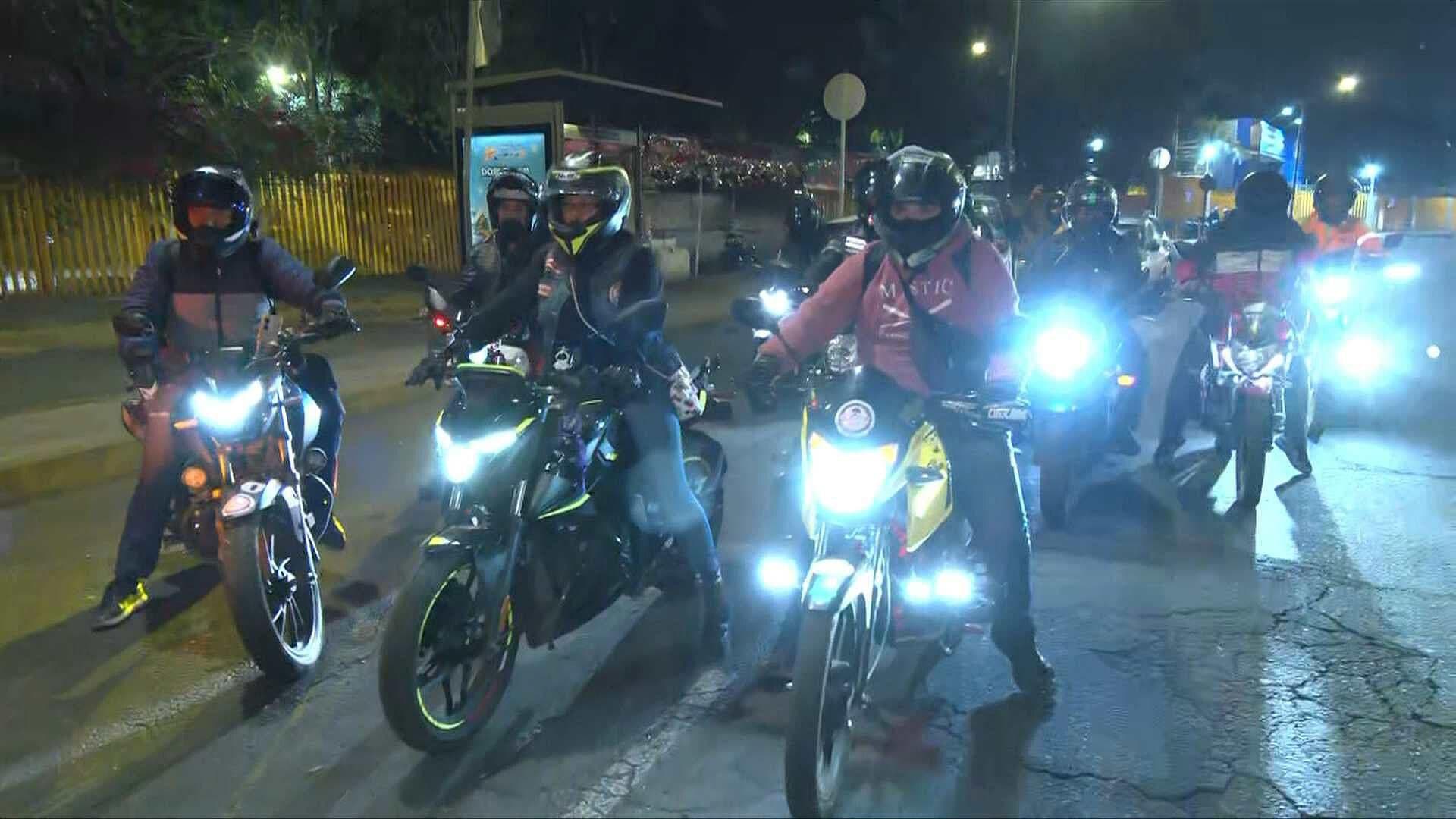 Motociclistas Realizan Rodada para Llevar Víveres a Familia de Roberto Hernández