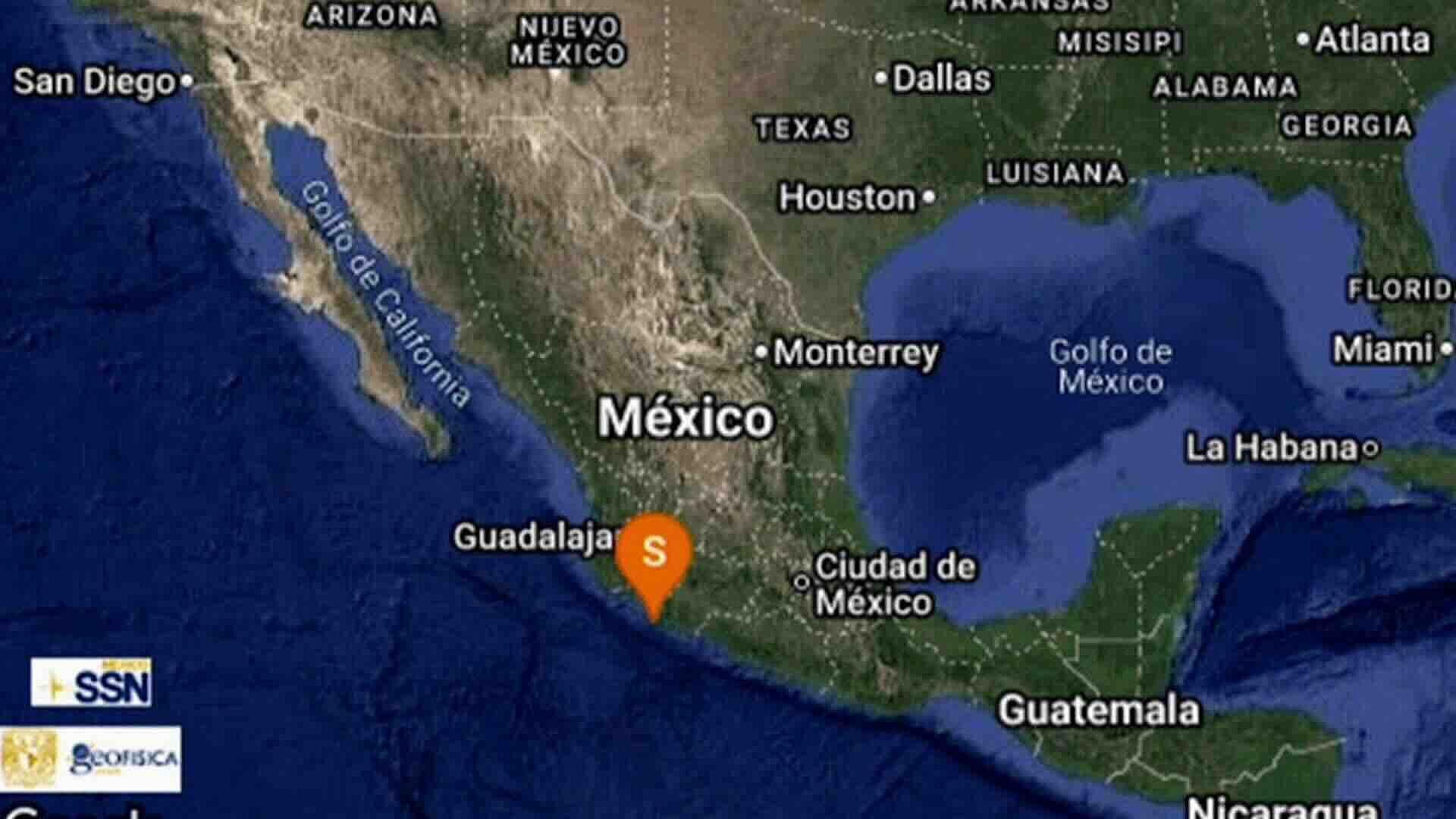 Sismo de Magnitud 4.1 se Registró en Coalcomán, Michoacán; No Hubo Daños