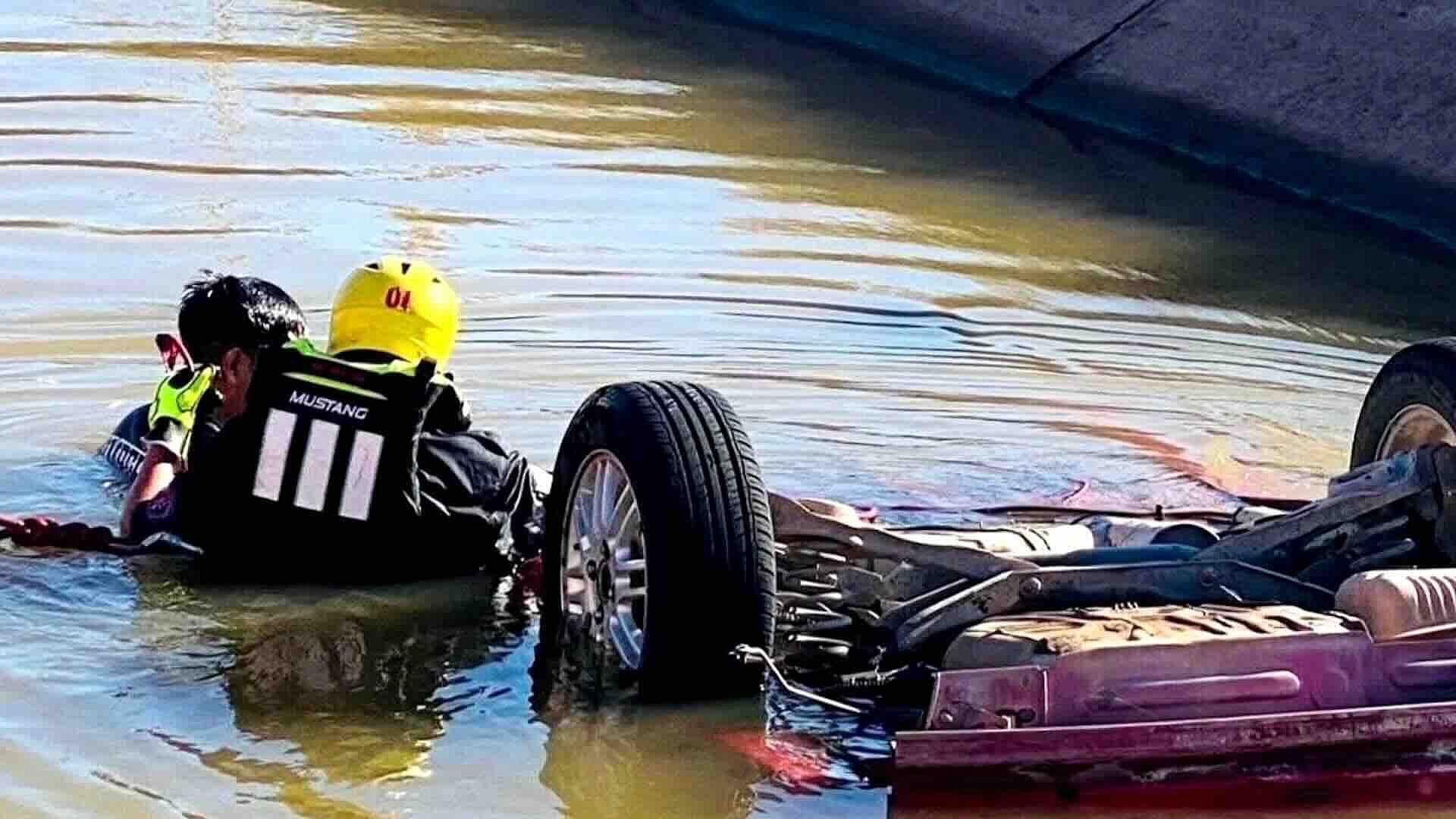 Mueren 4 Jóvenes al Caer en Canal de Riego en Navojoa, Sonora