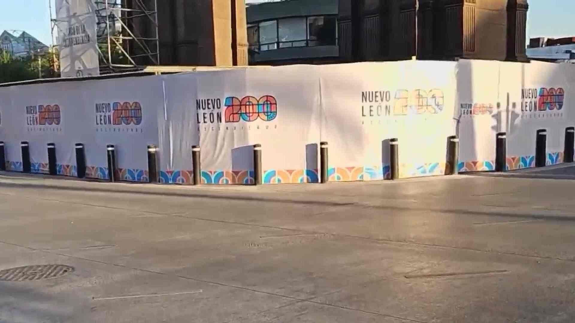 Avanza Lenta Restauración del Arco de la Independencia