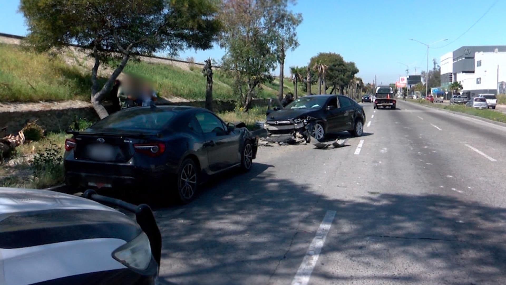 Carro Intenta Cambiarse de Carril y Provoca Accidente en Vía Rápida Oriente