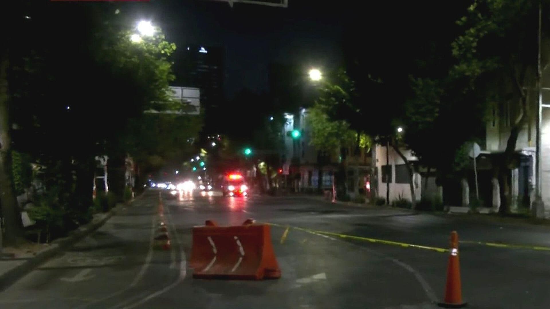 Manifestantes Cierran Av. Bucareli en su Cruce con Atenas