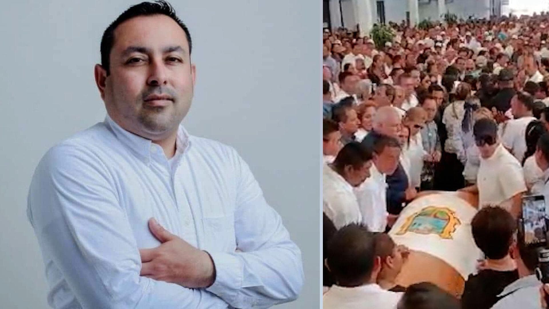 Funeral de Noé Ramos Candidato Asesinado en Tamaulipas