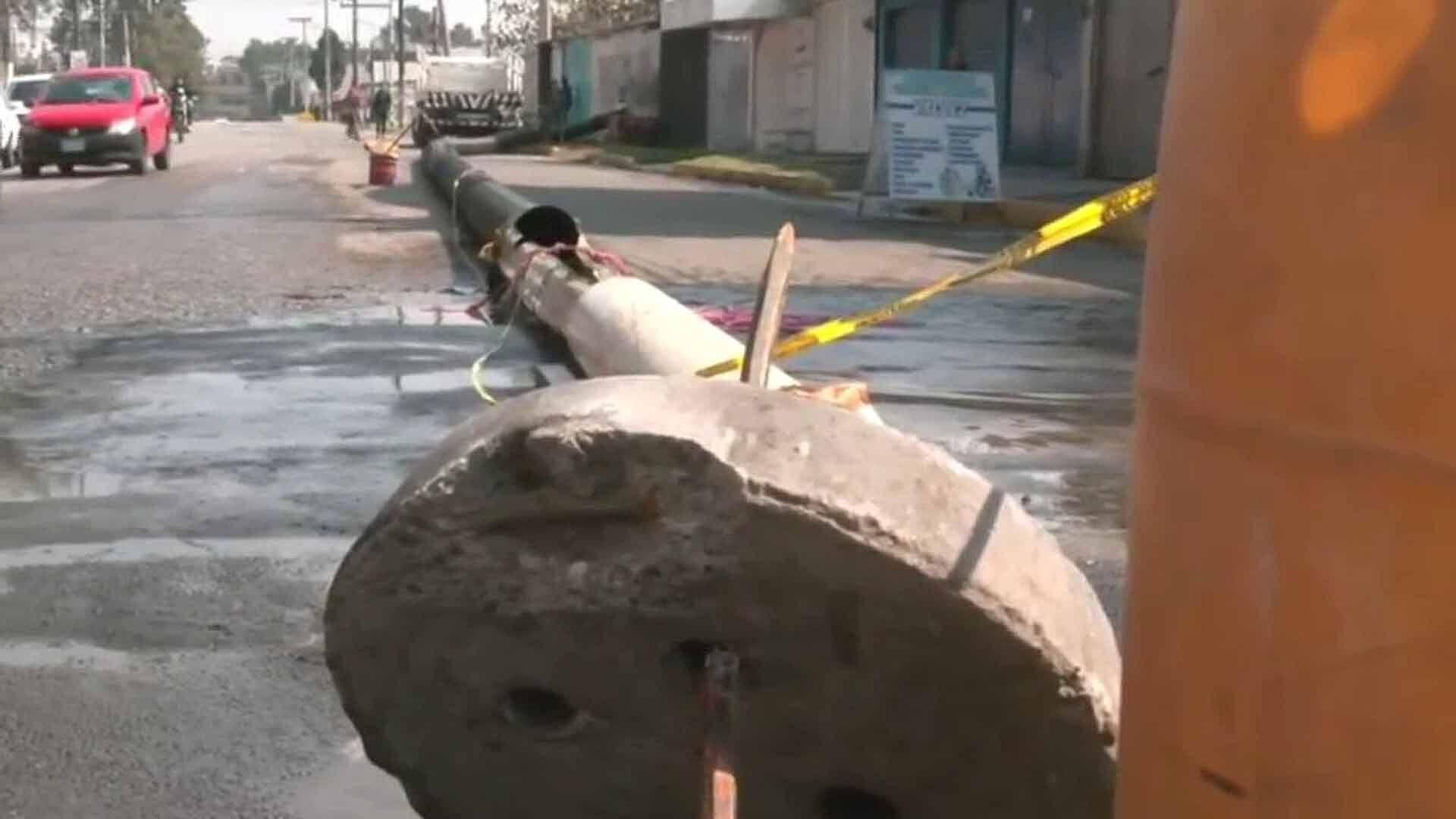 Obras de Limpieza en un Pozo Provoca Fuga de Miles de Litros de Agua en Jardines de Morelos