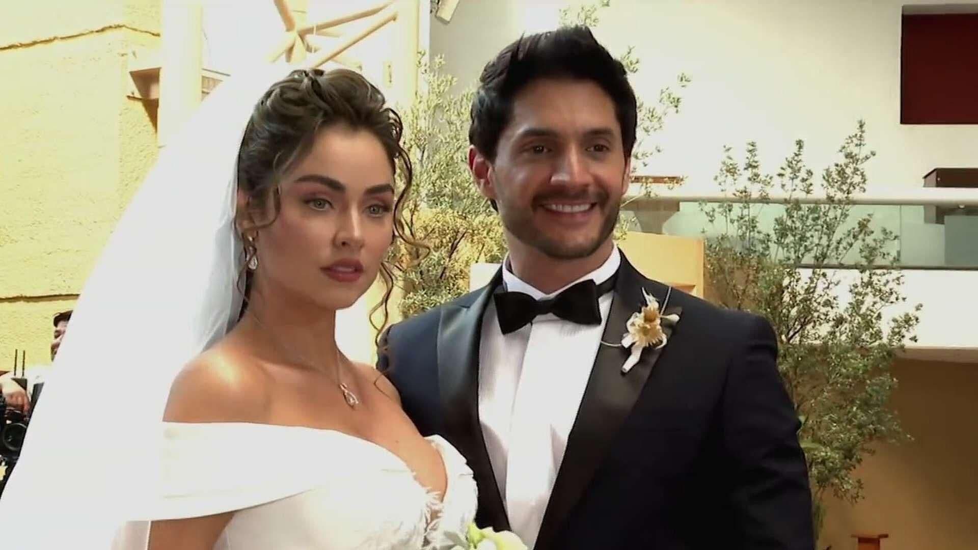 Así la Gran Boda de Claudia Martín y Daniel Elbittar en ‘El Amor no Tiene Receta’
