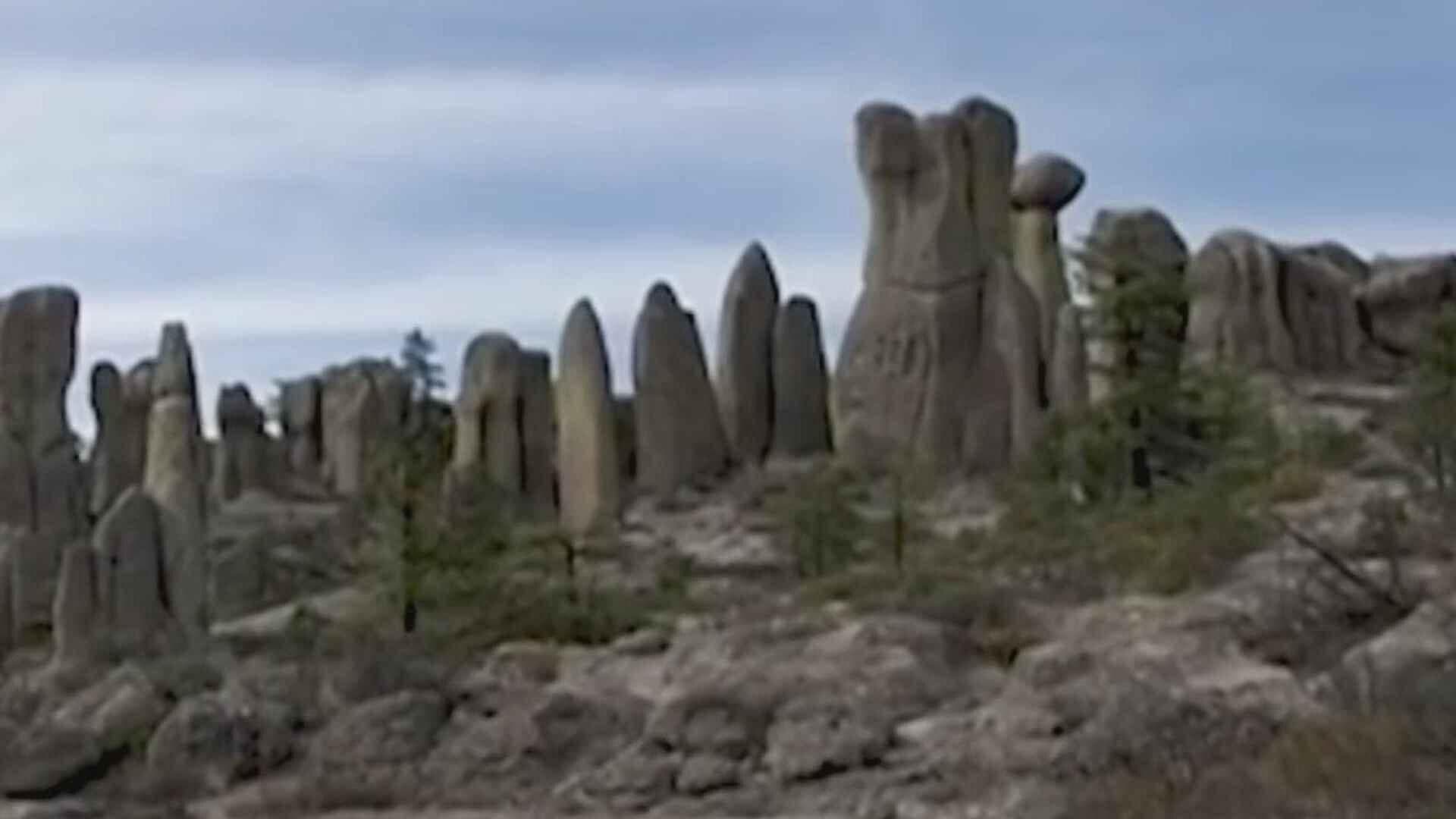 Así es el Valle de los Monjes en la Sierra Tarahumara