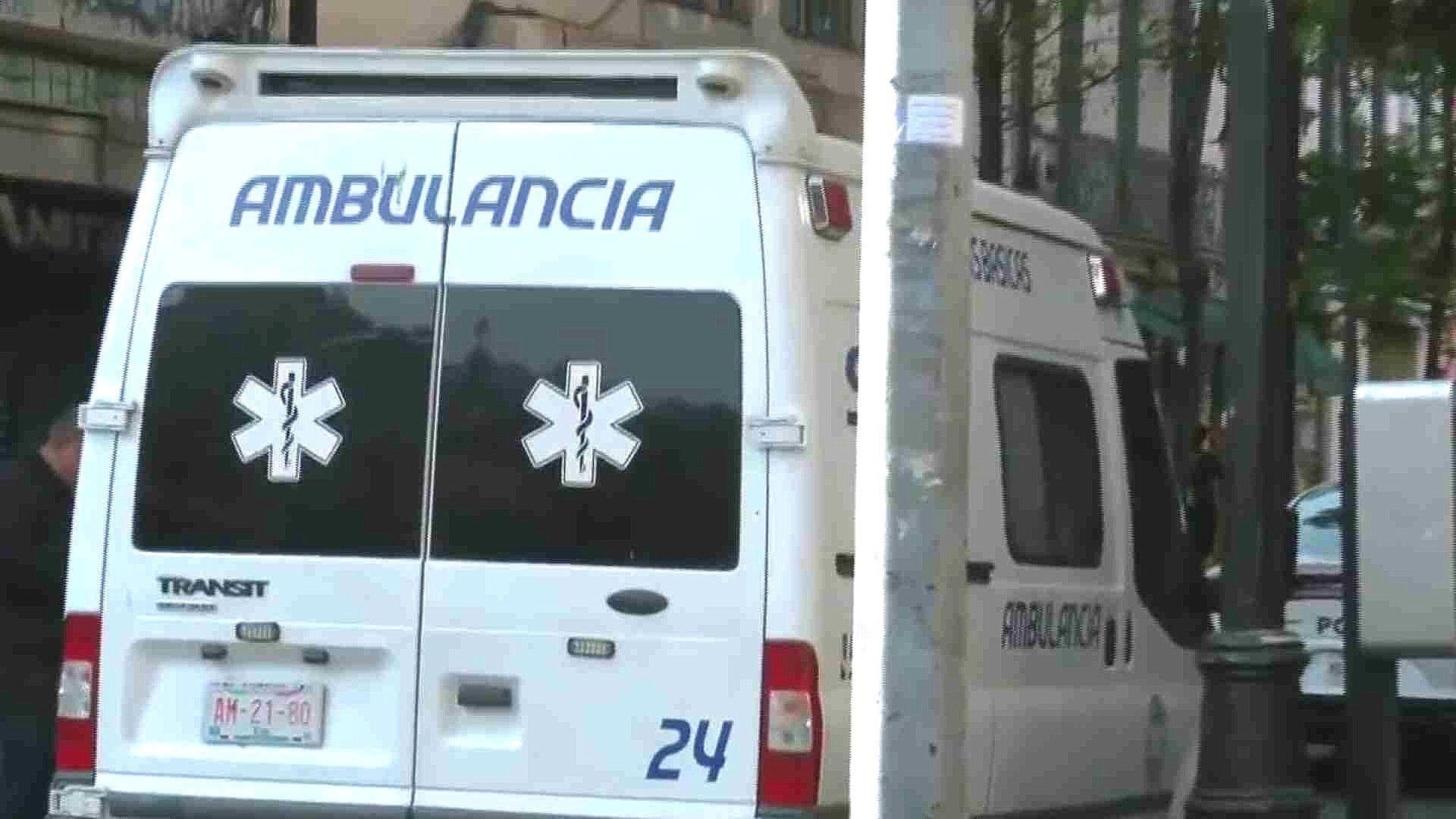 Choca Ambulancia en Bolívar y República de El Salvador, CDMX