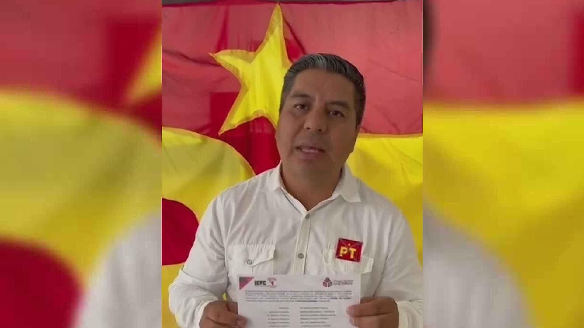 Secuestran a Rey David Gutiérrez Vázquez, Candidato a la Alcaldía Frontera Comalapa