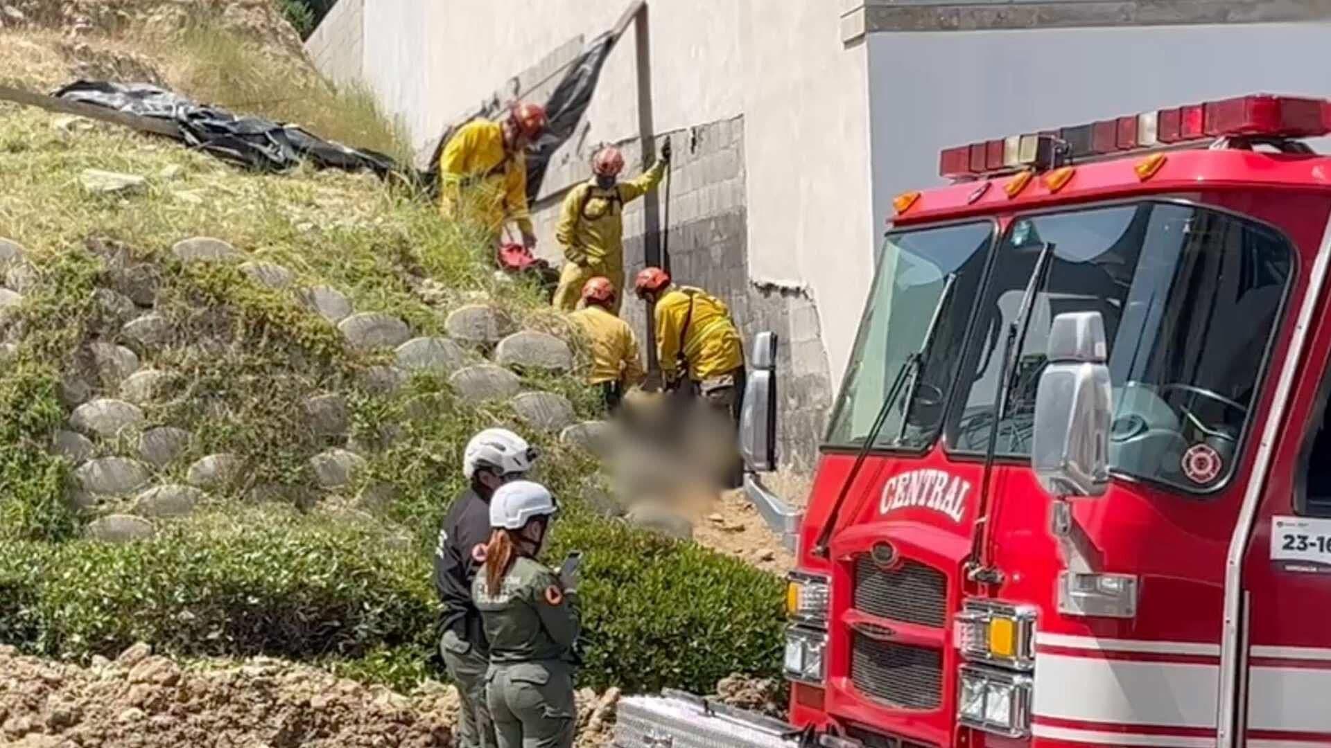 Colapso de Tierra Deja Un Trabajador Sin Vida en Cumbres de Juárez, Tijuana