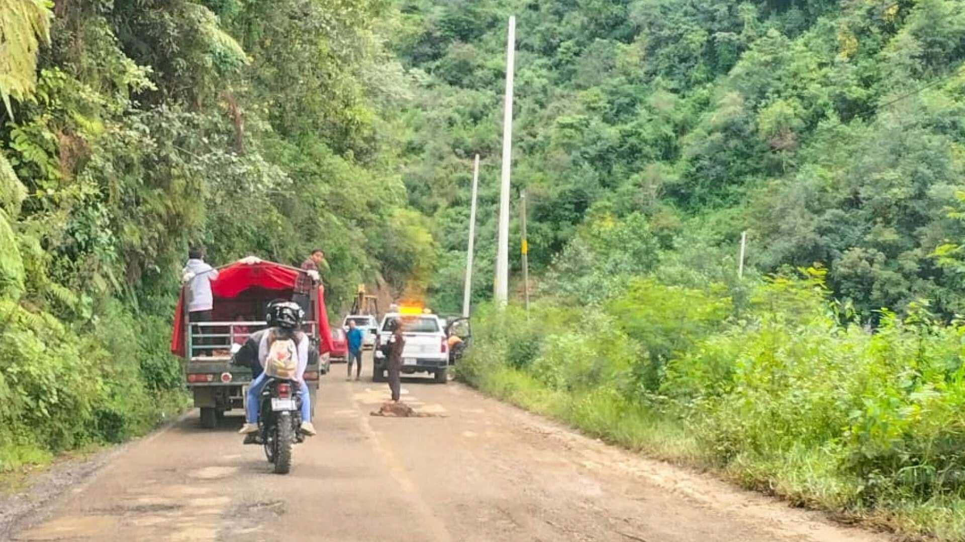 Derrumbes por Lluvias Afectan Carreteras de la Sierra de Zongolica