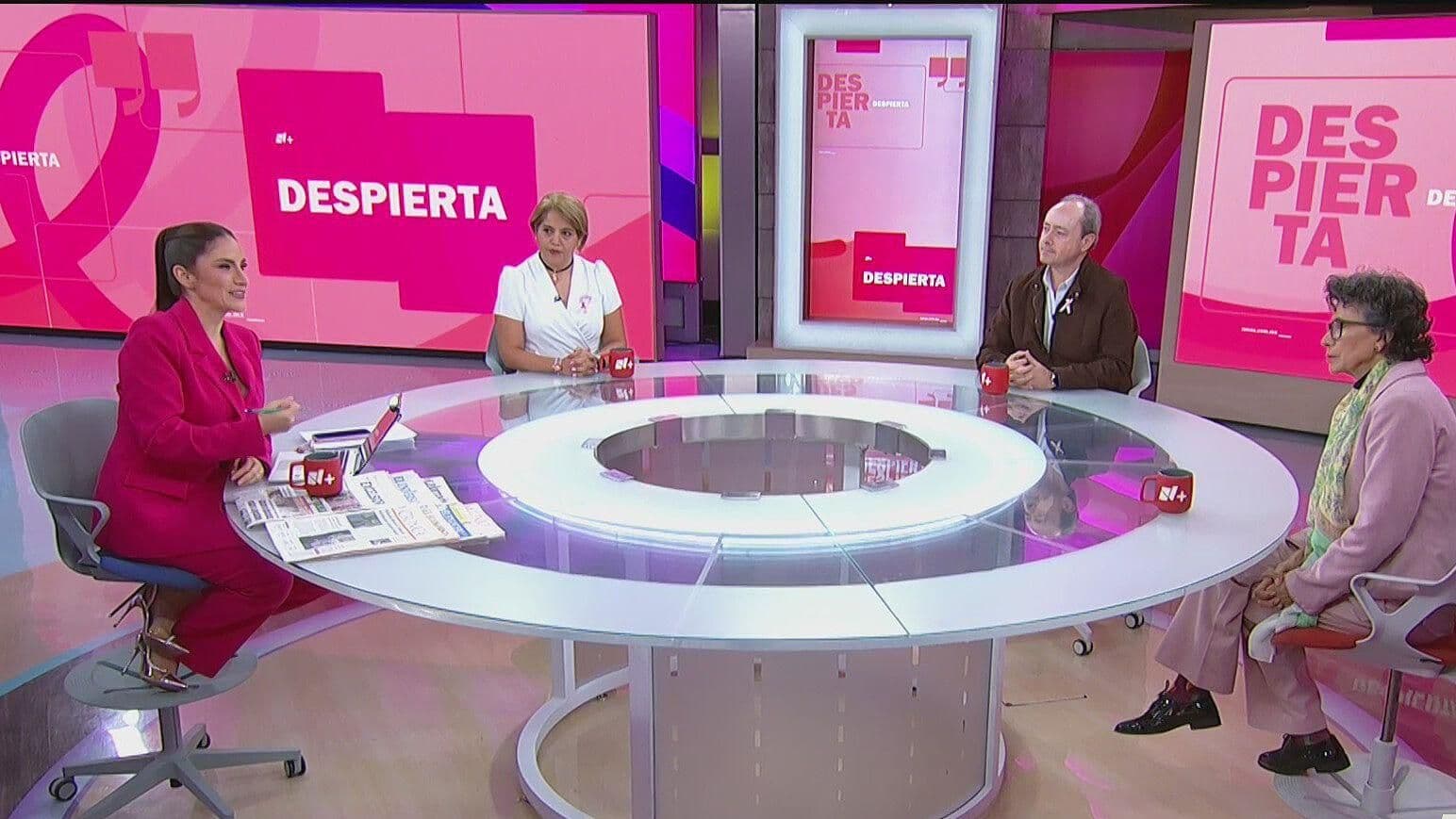 Lourdes Ramírez, Antonio Pastrana y Patricia Reyes Spíndola Hablan en Despierta del Cáncer de Mama