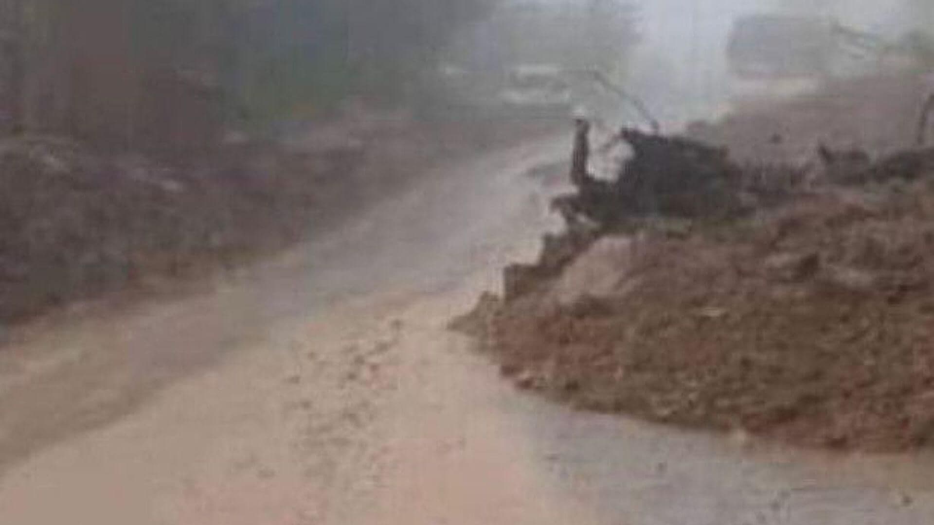 Lluvias Causan Derrumbe de Lodo y Rocas en la Sierra de Zongolica