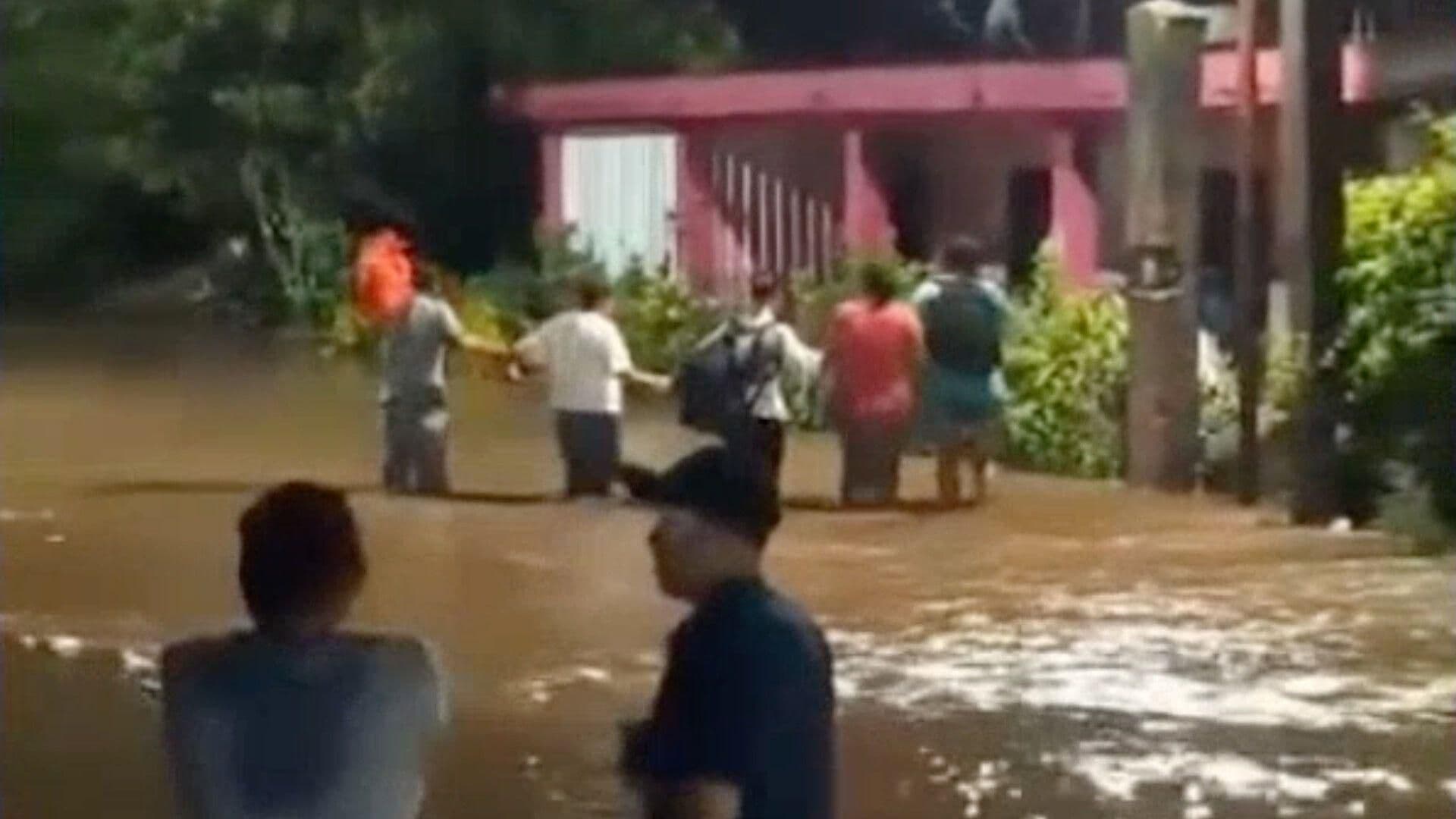 Chinameca y Jesús Carranza con Graves Afectaciones tras Intensas Lluvias