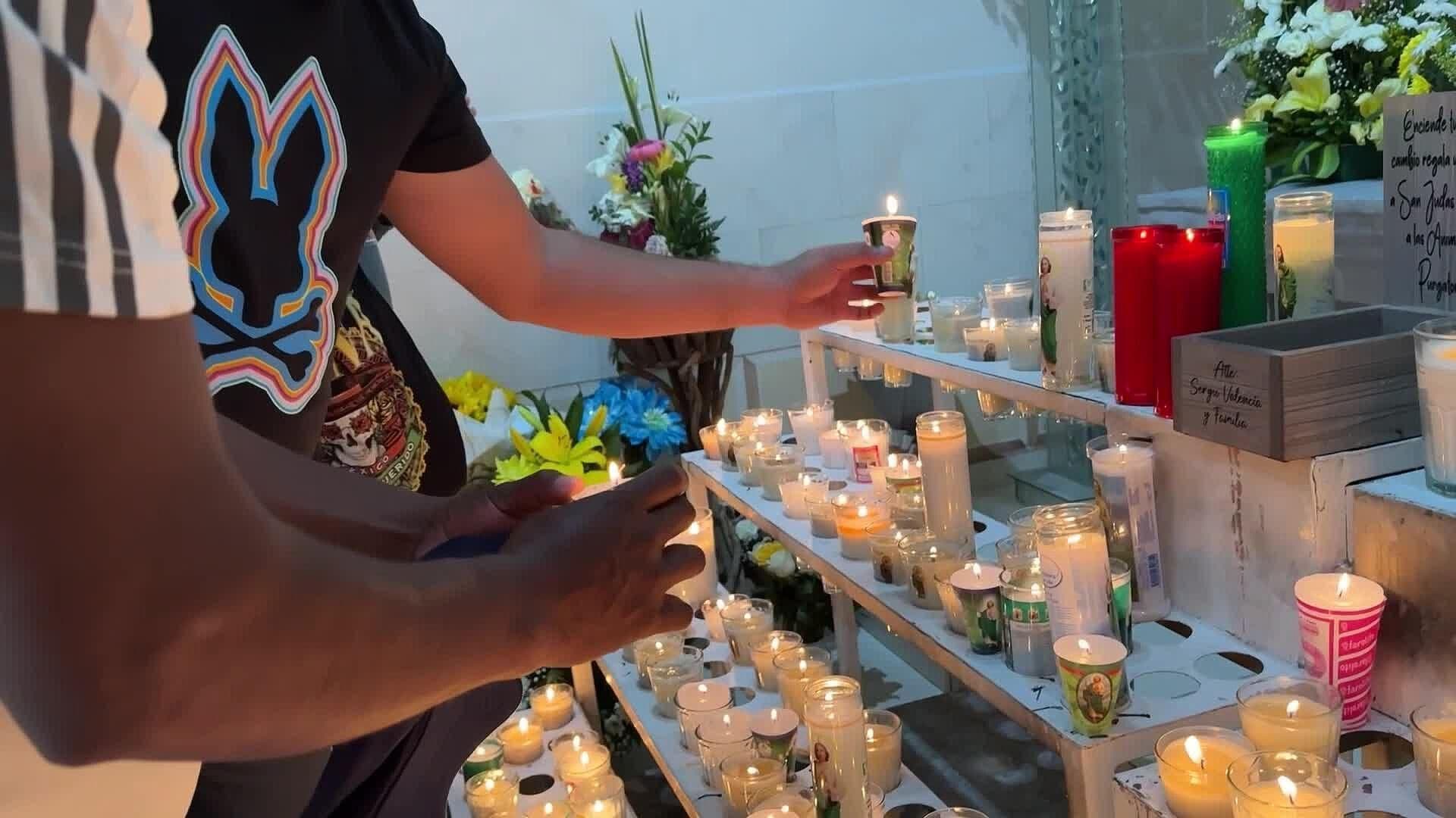 Cientos de Fieles Católicos Acudieron a la Capilla de San Judas Tadeo en la México-Querétaro