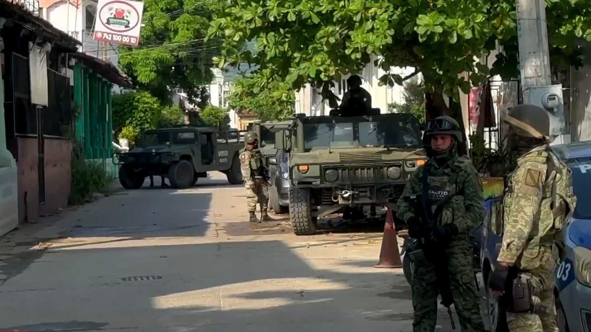 Piden a la Población No Salir a la Calle por Hechos Violentos en la Costa Grande de Guerrero