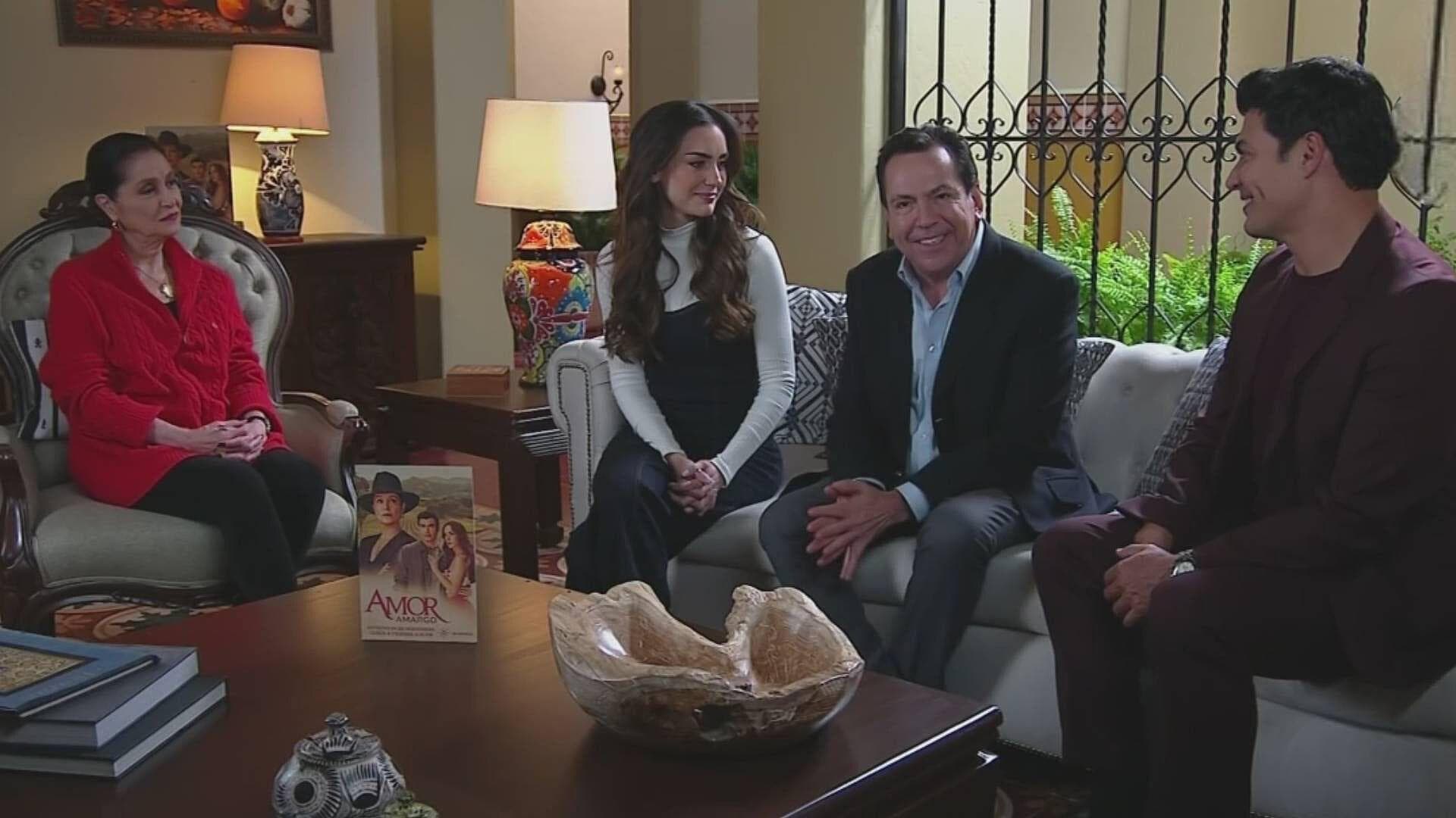 Daniela Romo, Andrés Palacios y Ana Belena Hablan en Entrevista sobre ‘Amor Amargo’
