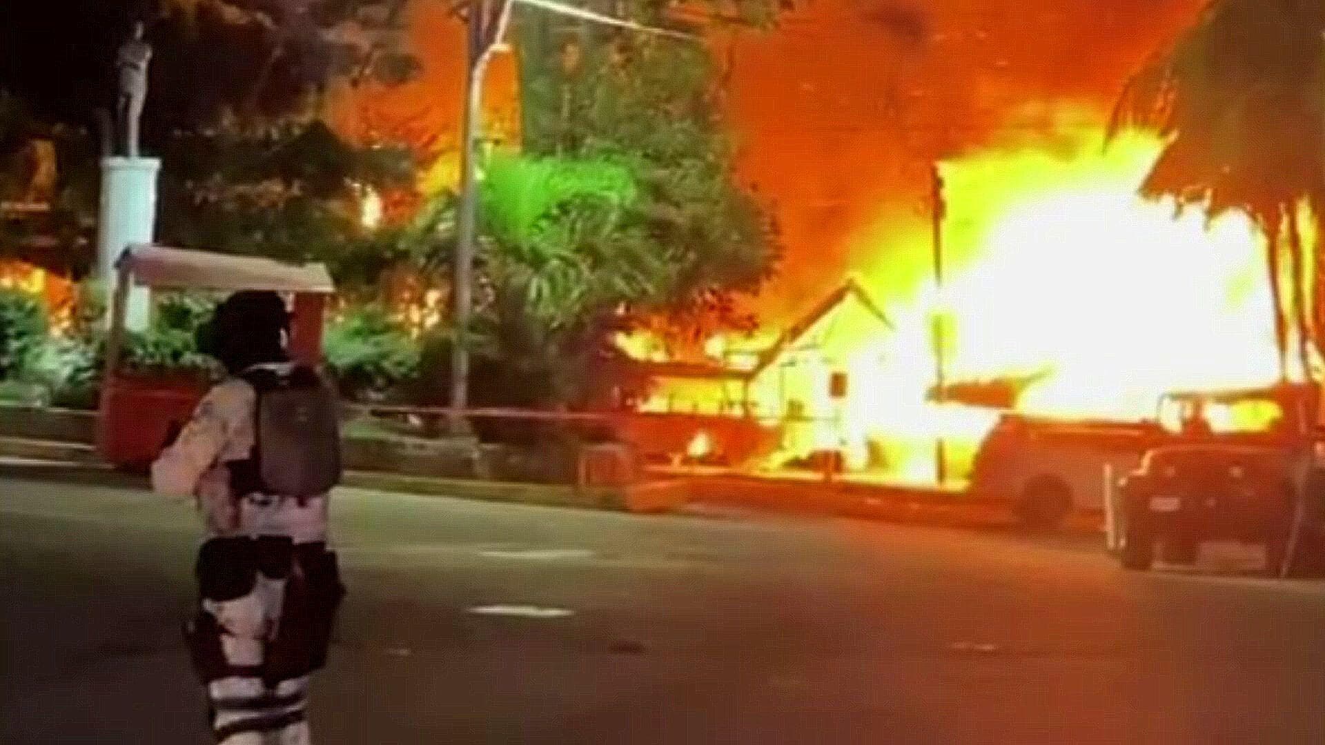 Incendio Consume Restaurante en Caleta, Acapulco