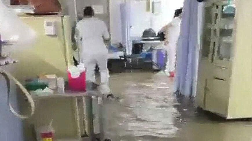 Se Inunda Hospital de Autlán, Jalisco, Por Paso de Lidia