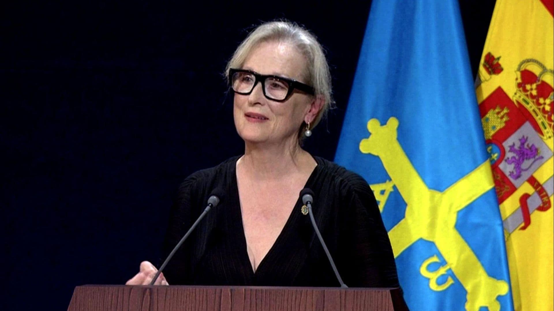 Meryl Streep Así Recibió Premio Princesa de Asturias de las Artes