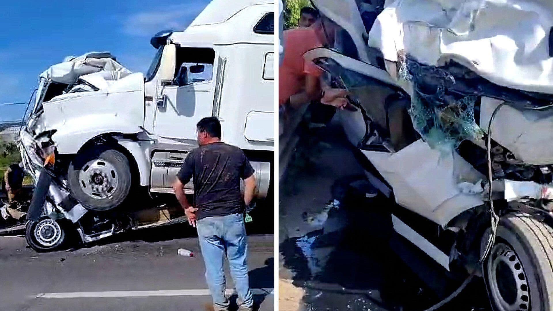 Tráiler se Queda Sin Frenos y Deja Sin Vida a 7 de 10 Pasajeros de Una ...