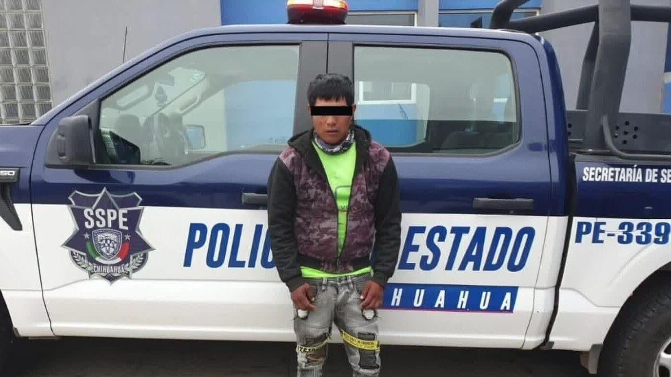 Arrestan a Hombre con Drogas en Ciudad Cuauhtémoc