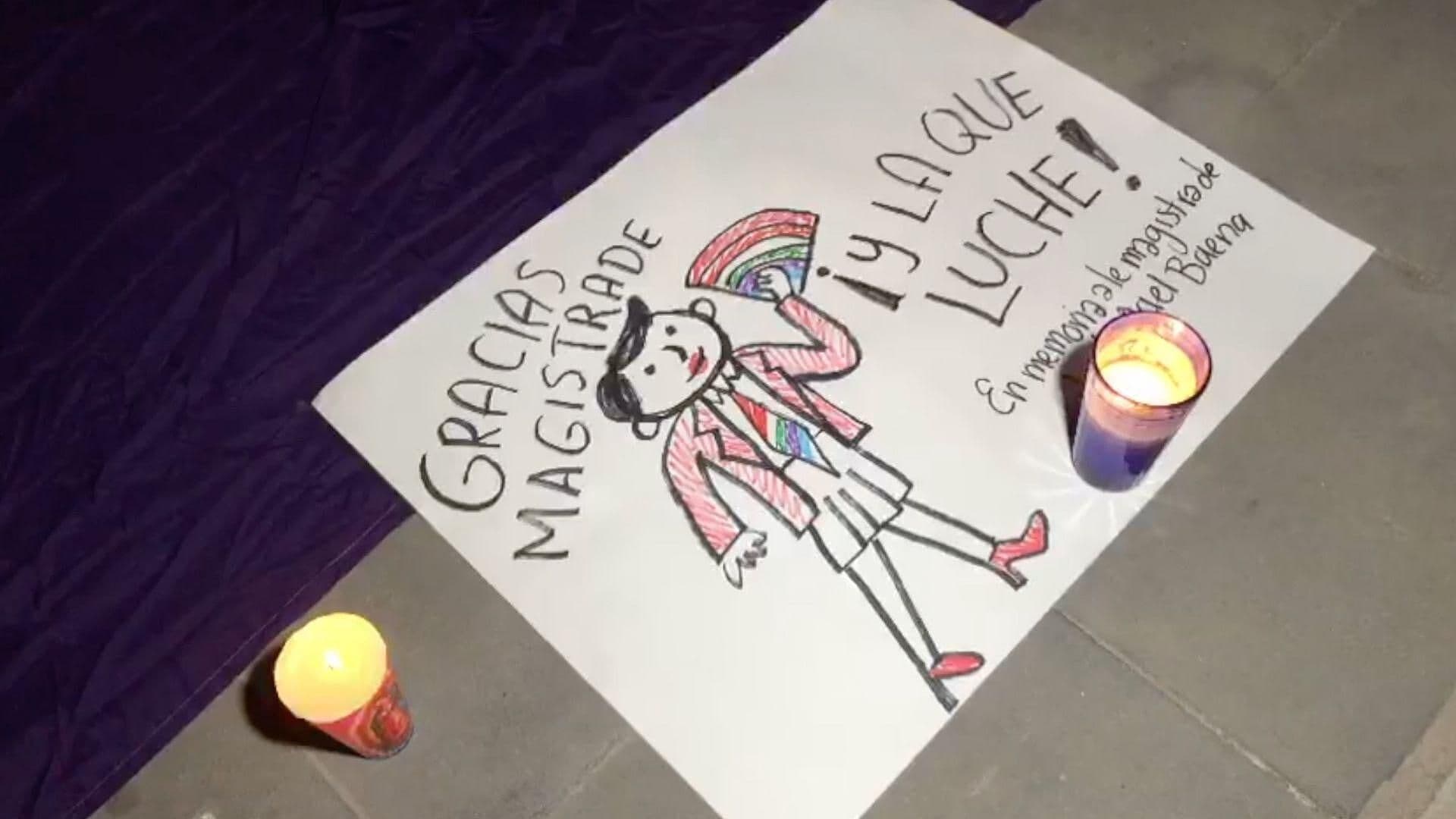Exigen Justicia Para Magistrade Jesús Ociel en Ciudad Juárez