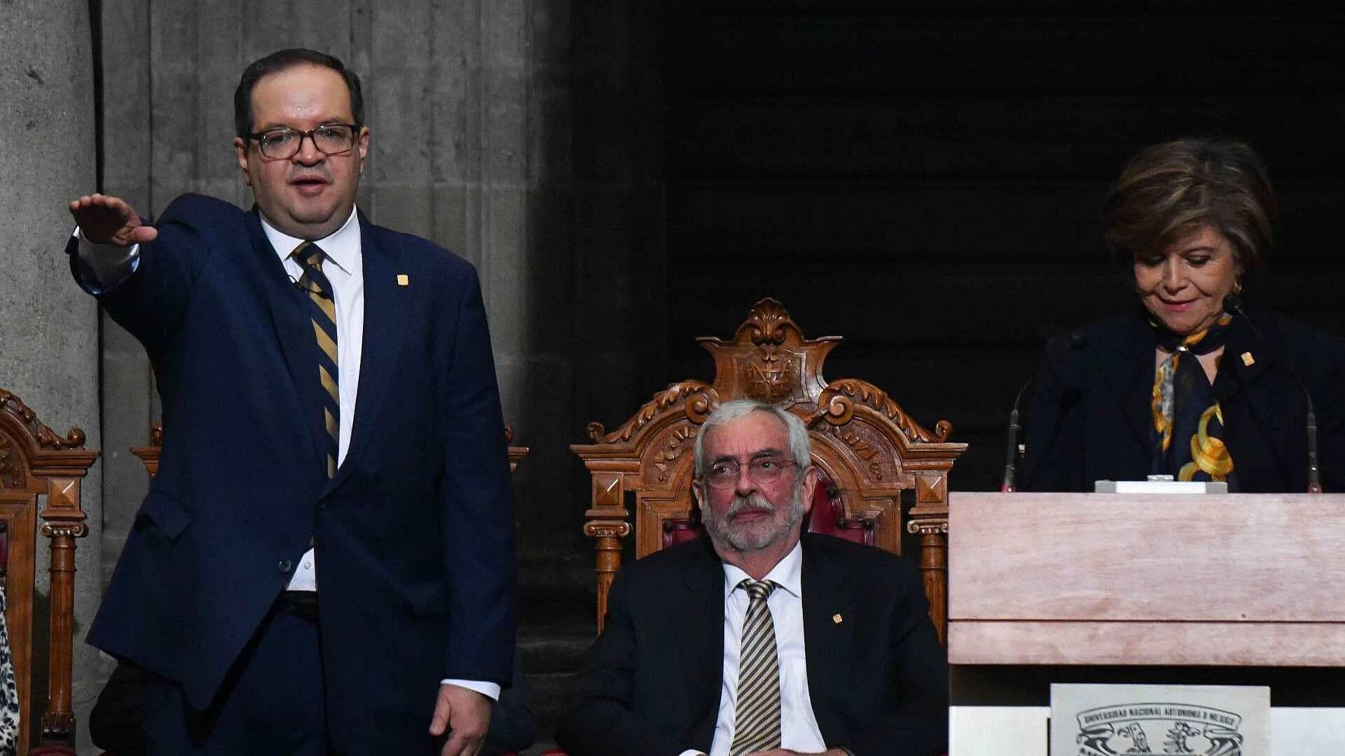 Alumnos de la UNAM Exigen Respuestas a Inquietudes por el Nuevo Rector Leonardo Lomelí