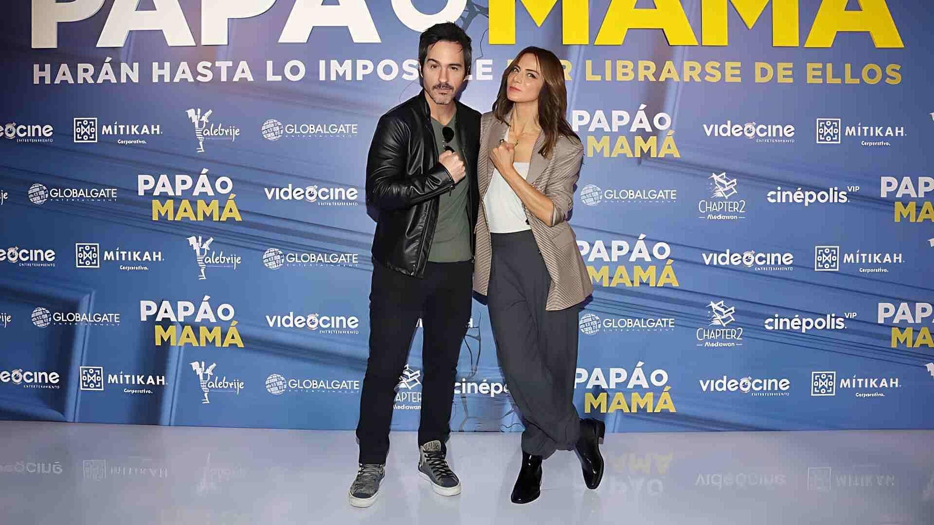 Silvia Navarro y Mauricio Ochmann, Felices y de Estreno con ‘Papá o Mamá’
