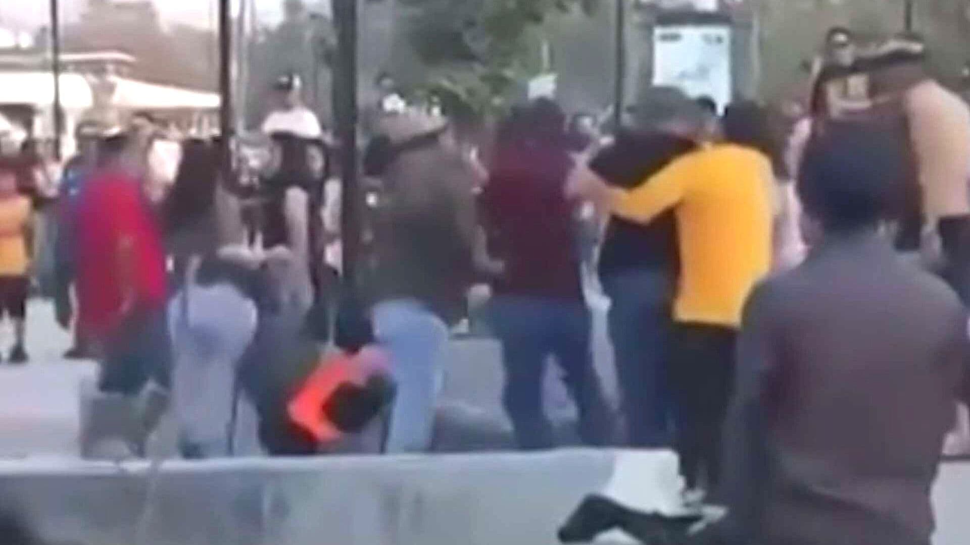 VIDEO: Riña entre Familias en Presa La Boca deja Tres Detenidos en Santiago, NL