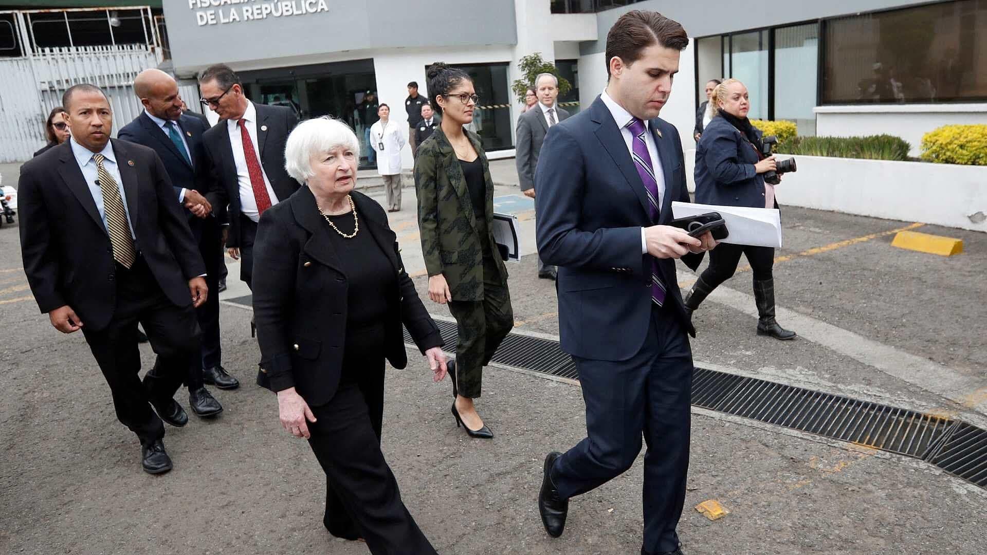 Janet Yellen, Secretaría del Tesoro de EUA, Cumple Agenda Bilateral en México