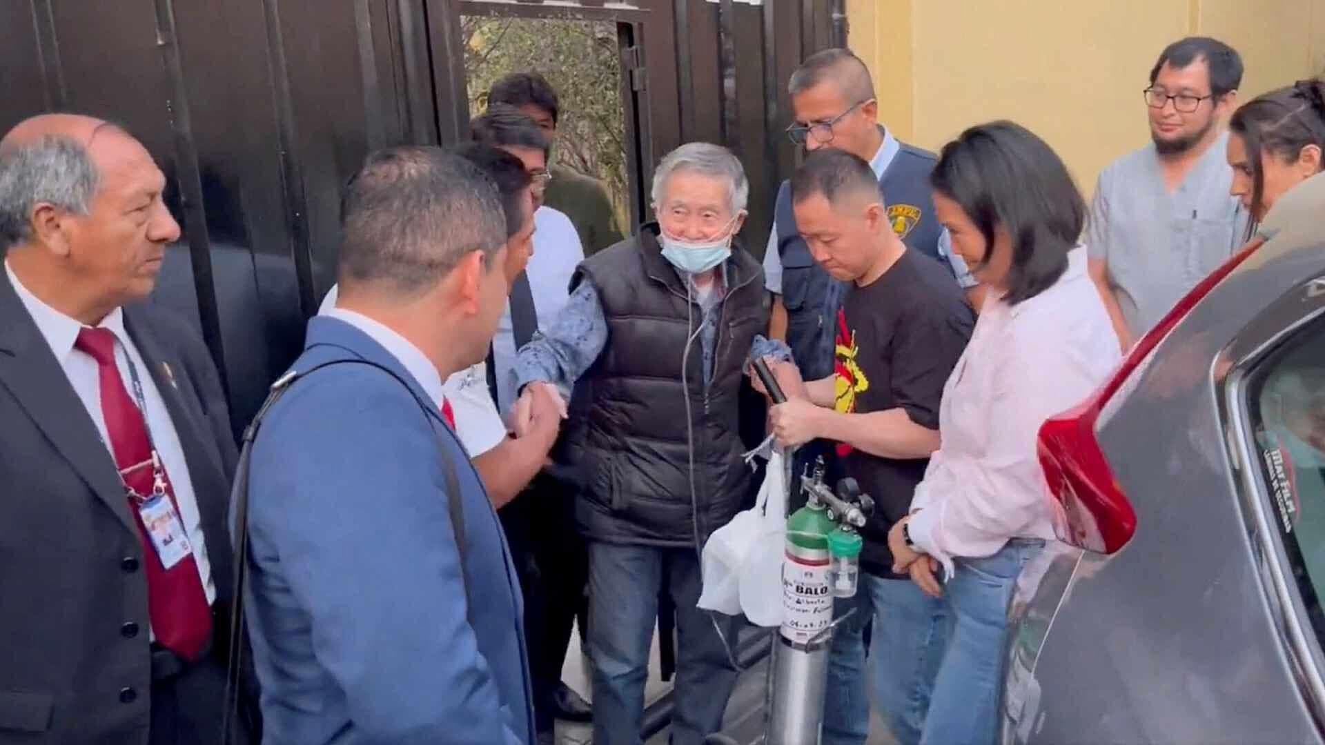 Así Salió de la Cárcel Alberto Fujimori, Expresidente de Perú