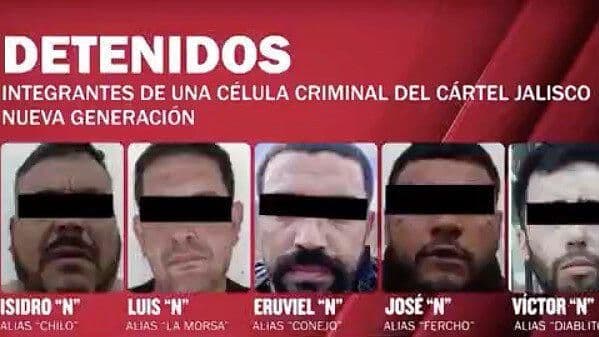 Confirman Captura de 5 Presuntos Implicados en la Desaparición de los Jóvenes de Lagos