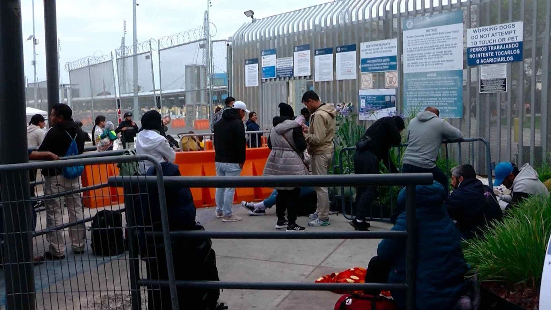 Largas Filas para Cruzar a EUA se Esperan tras Nuevo Cierre del PedWest