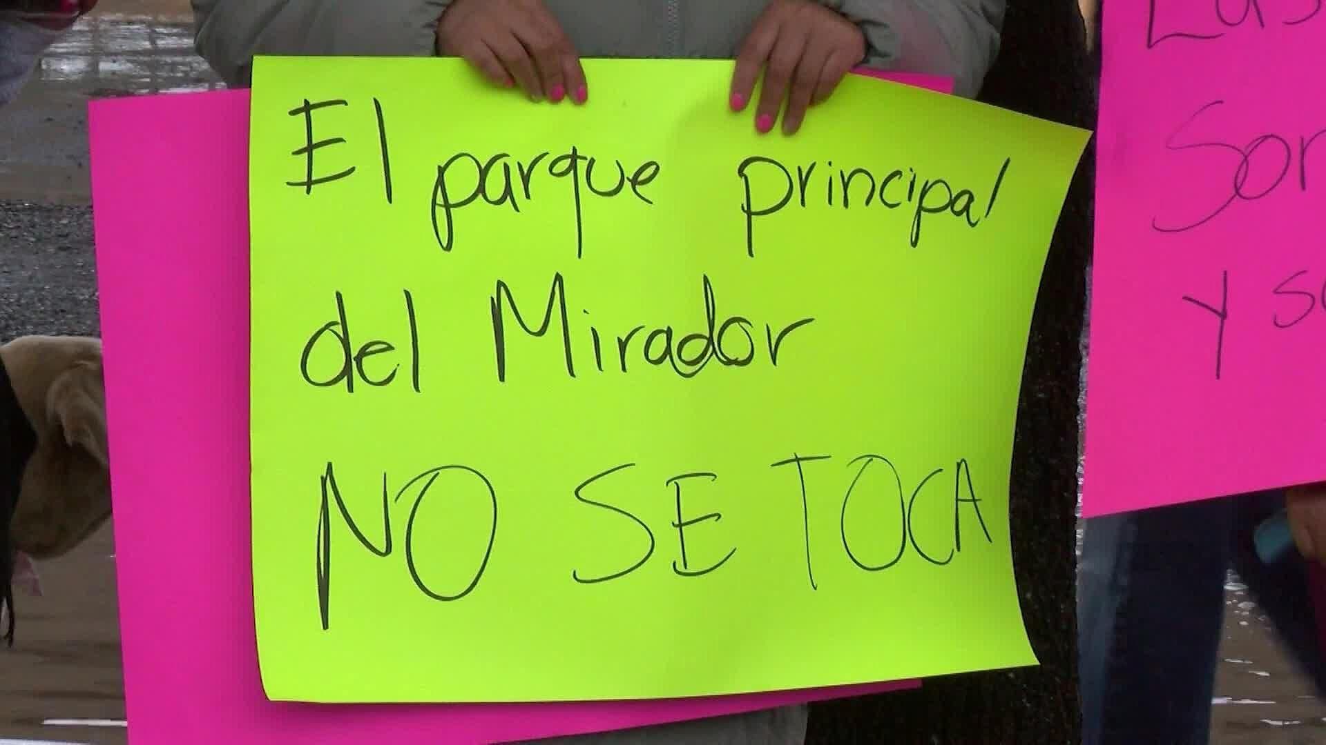 Obra en el Mirador no Será Imposición Tras Manifestación