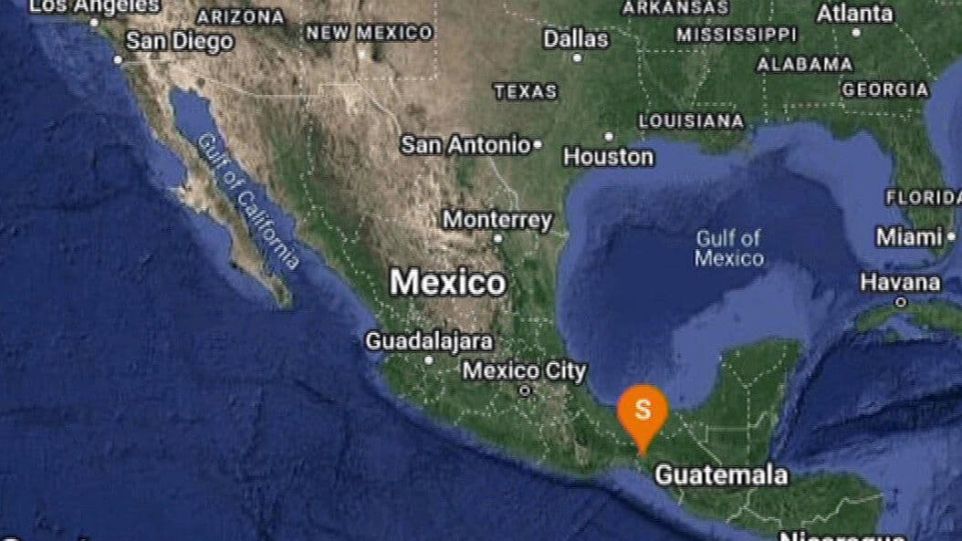 Sismo de 4.2 Se Registra en Cintalapa, Chiapas