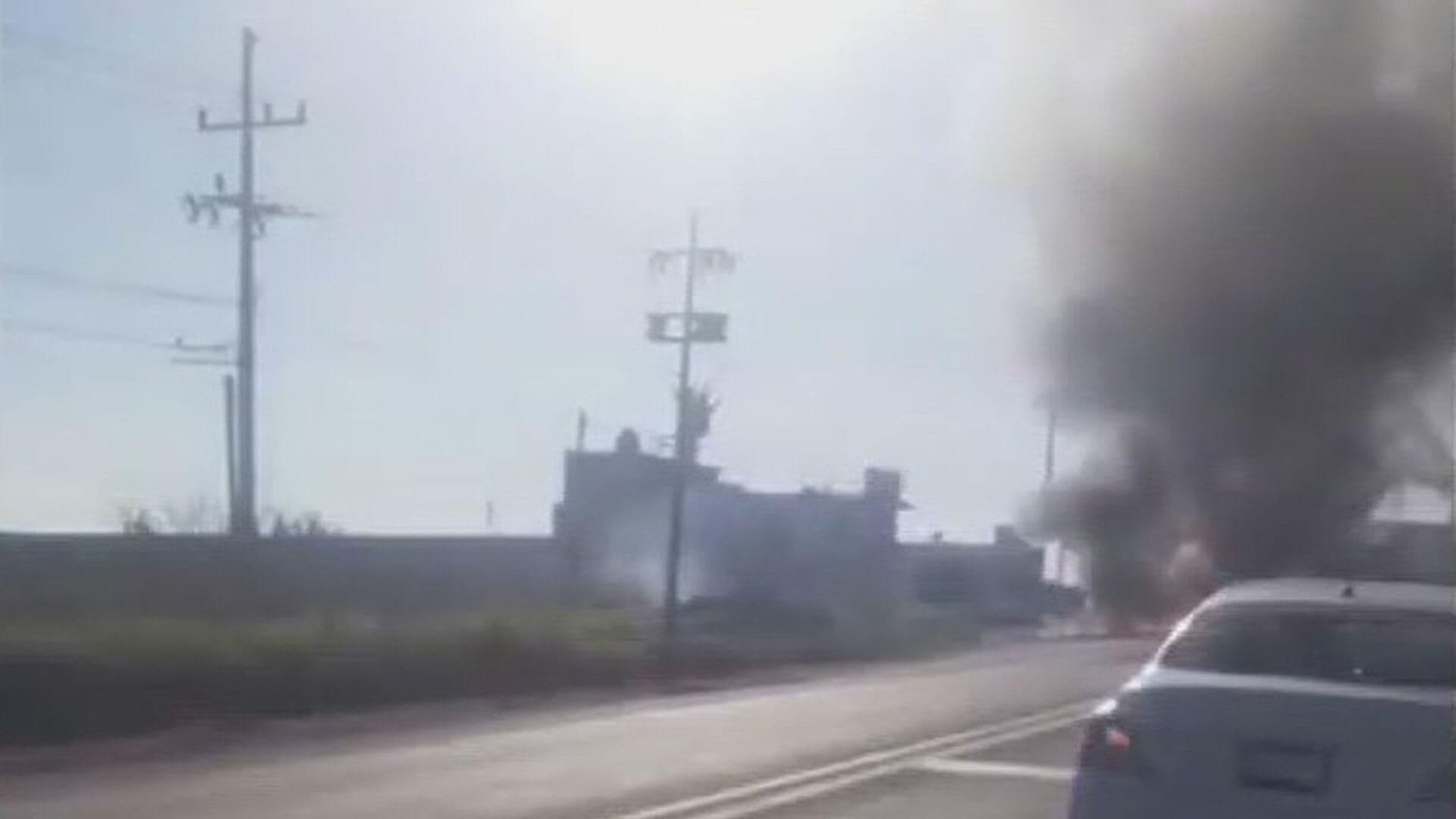Reportan Fuerte Movilización por Quema de Vehículos y Bloqueos Hoy en Acatic, Jalisco