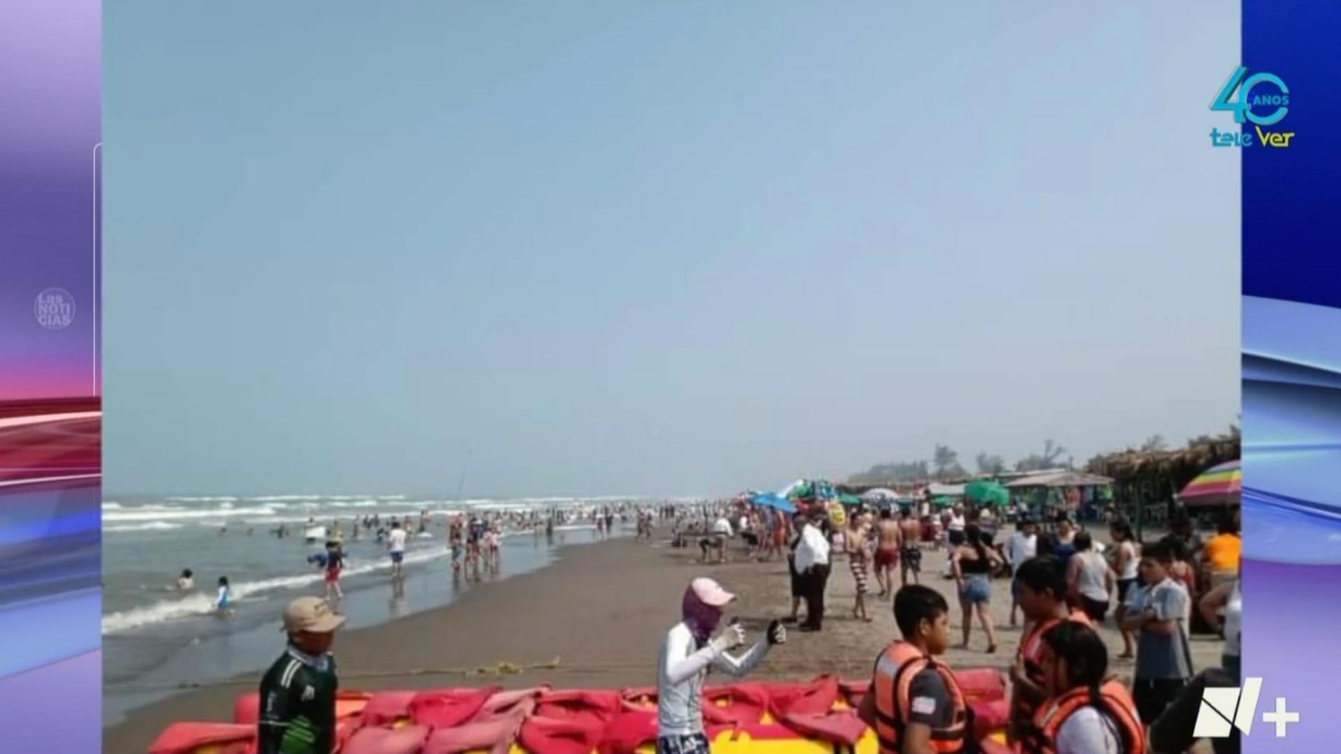 El Mar Arrastró a un Hombre quien Murió Ahogado en Tecolutla