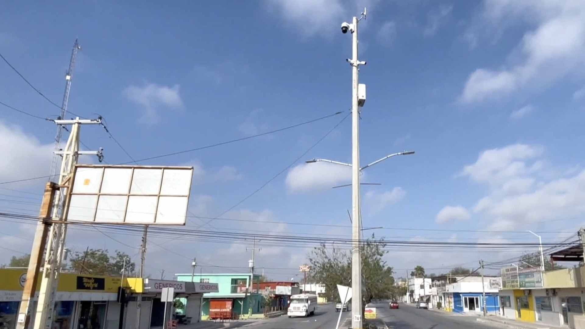 Desconocidos Intentar Tirar Cámaras de Videovigilancia del C5 en Reynosa