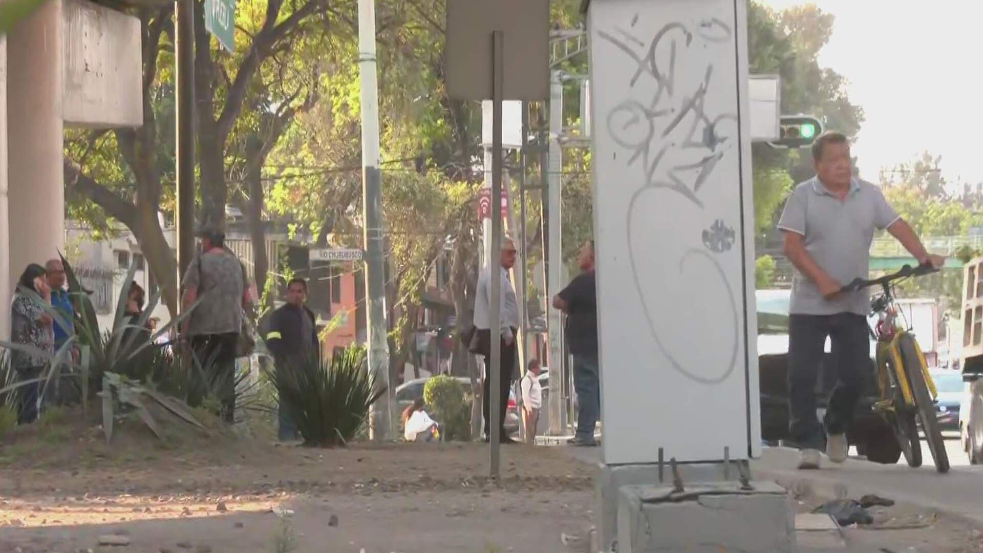 Fallece Hombre al Salir del Trabajo en el Bajopuente de Churubusco y Eje 6 en CDMX