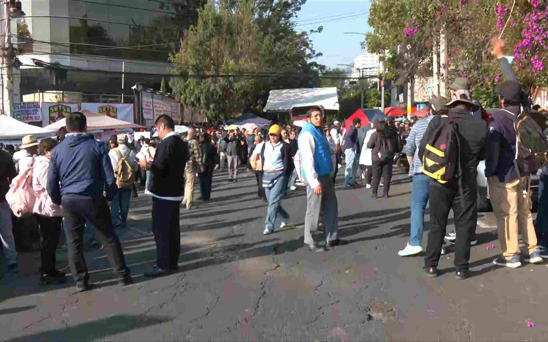 Bloqueo en Calles de la Col. Guadalupe Inn; Alternativas Viales