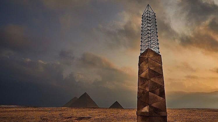Arte en las Pirámides de Giza