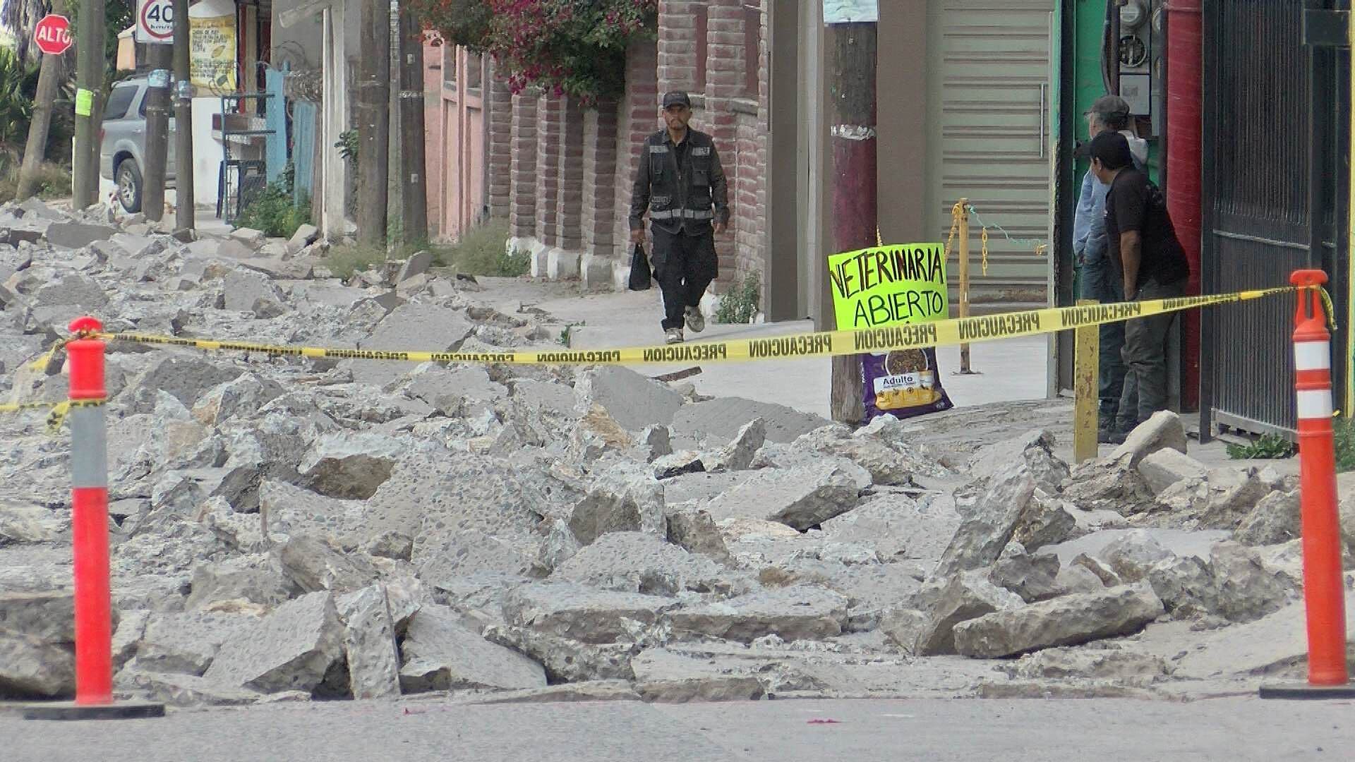 Viviendas y Negocios Quedan Sin Acceso Vehicular Debido a Obra en La Gloria, Tijuana