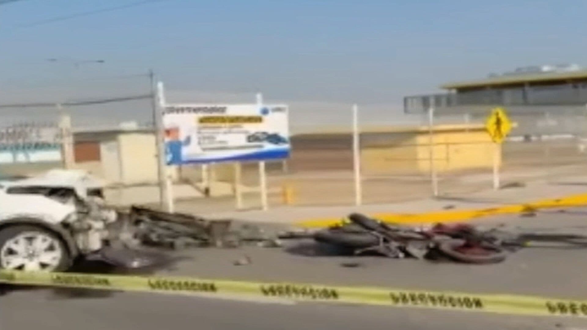 Muere Motociclista en Choque Contra Camioneta en la Carretera de Villagrán